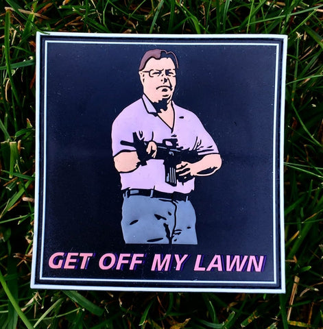 'Get Off My Lawn' - Home Defense Patch